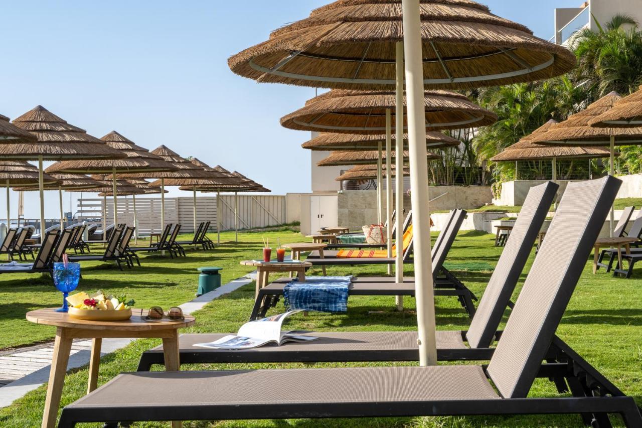 Aria Hotel Ейлат Екстериор снимка Beach at the hotel